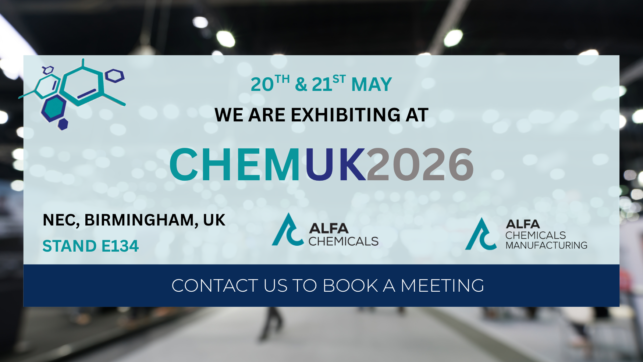 Come and see us at CHEMUK 2026!