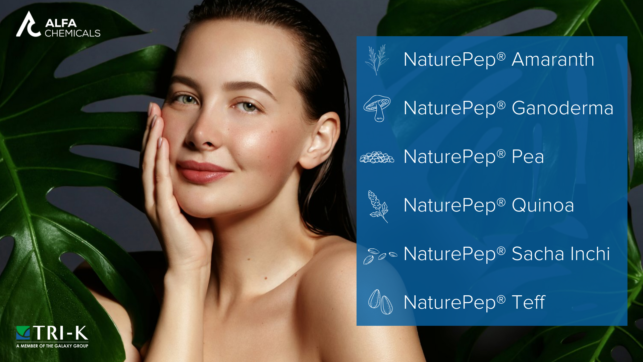 Deliver Benefits to Skin & Hair Naturally With TRI-K Peptides
