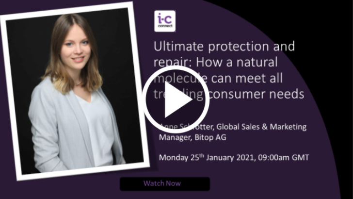 LIVE from in-cosmetics Connect: Ection® natural "extremolyte" protection from Bitop