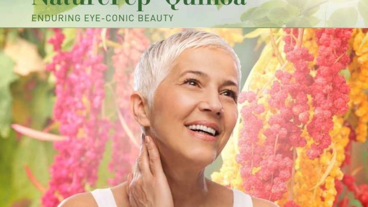 Effective eye care using quinoa  natural peptides from TRI-K Industries