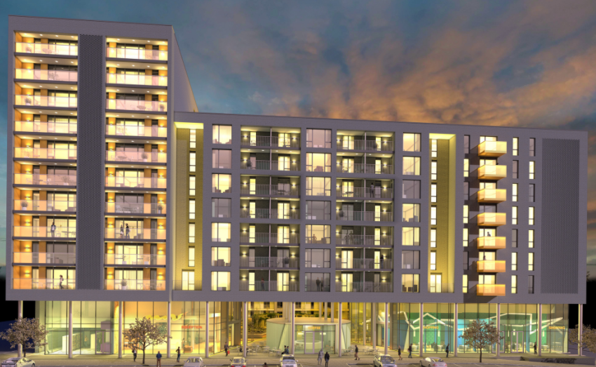 Secklow Gate Milton Keynes concrete frame Careys