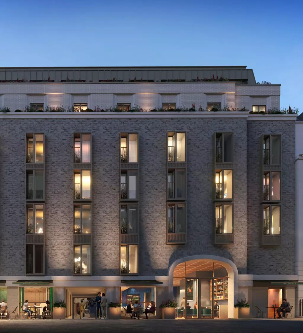 The Shepherd Mayfair at Dusk