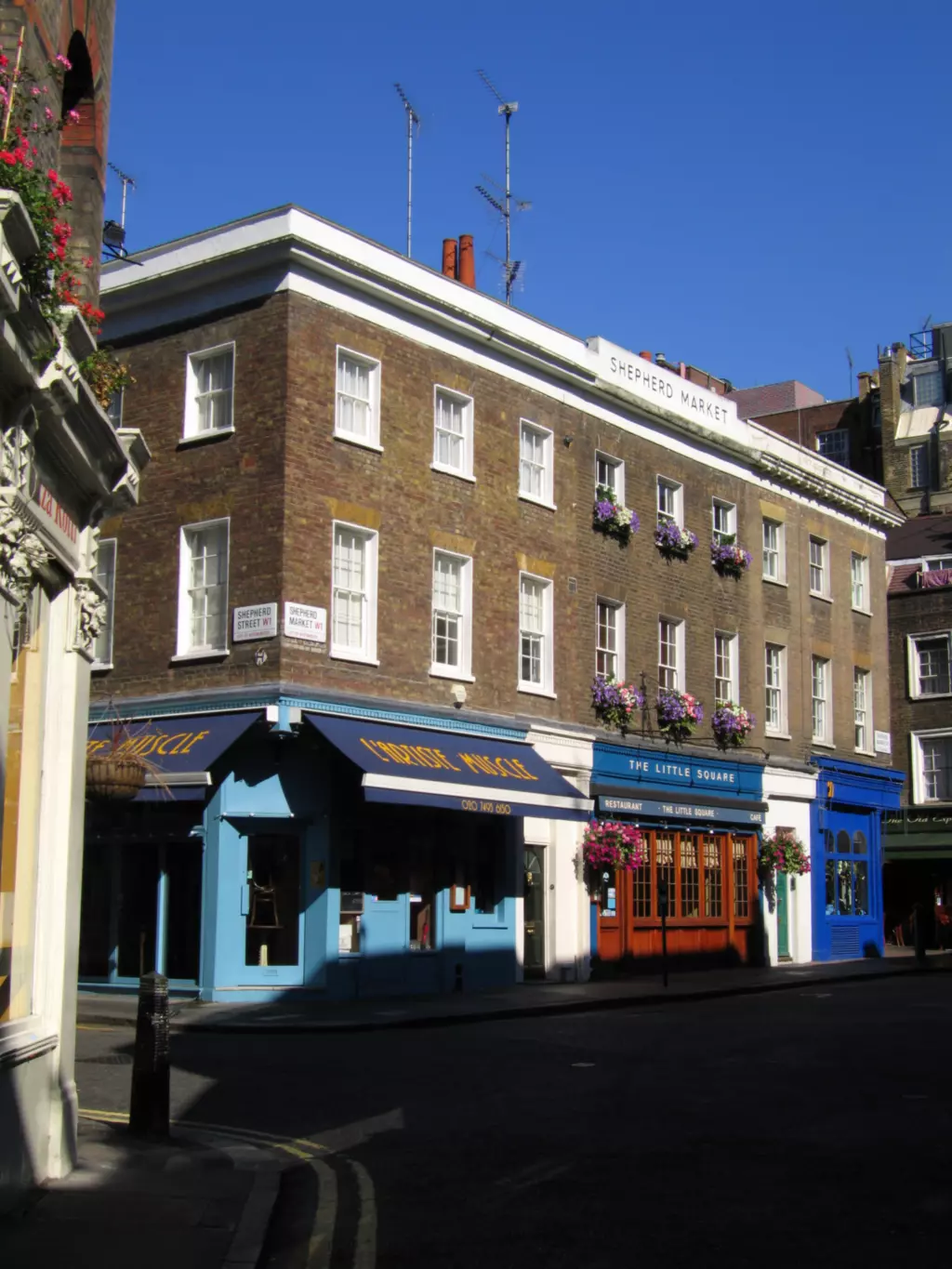 Photography of shops is shepherd market